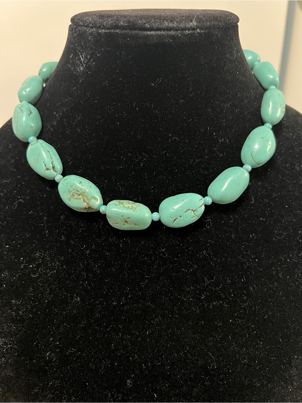 Vintage 925- Turquoise Necklace